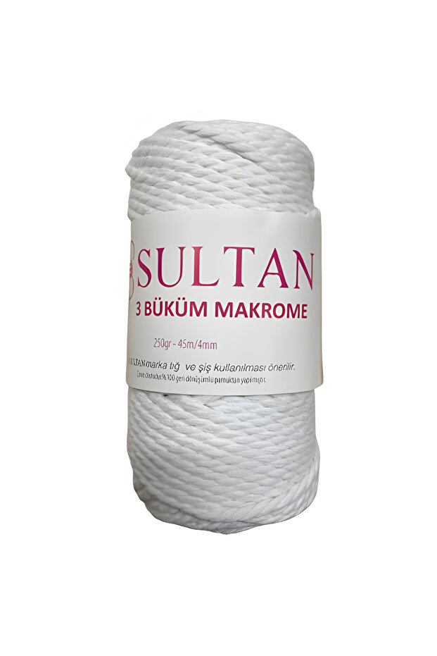 3 Büklüm Makrome Ipi 250 gr - 1