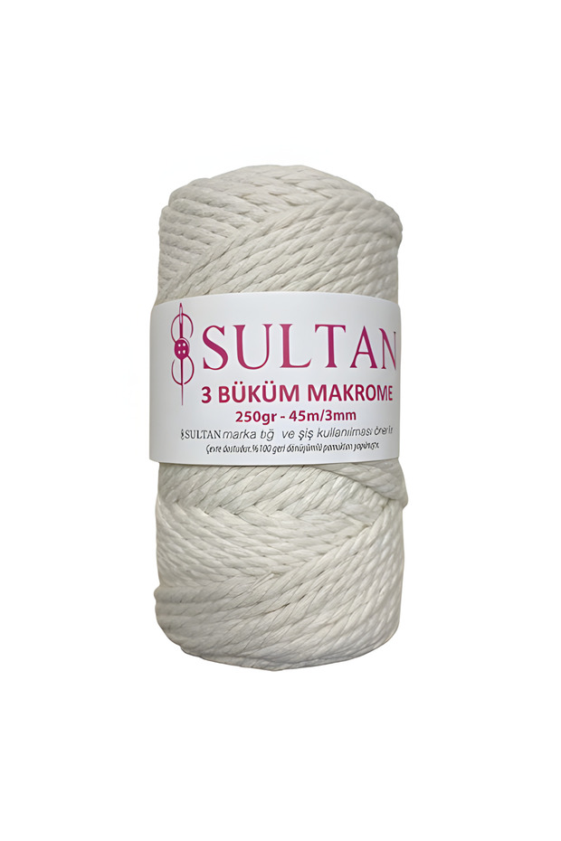 3 Büklüm Makrome Ipi 250 gr - 1