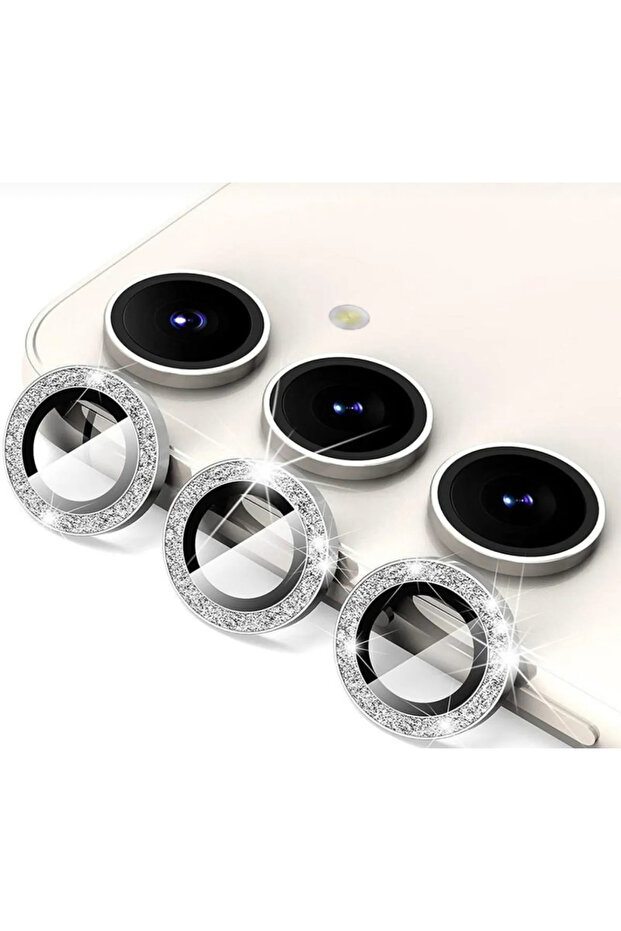 واقي كاميرا عدسة حجرية متوافق مع هاتف Samsung Galaxy S24 FE - 1