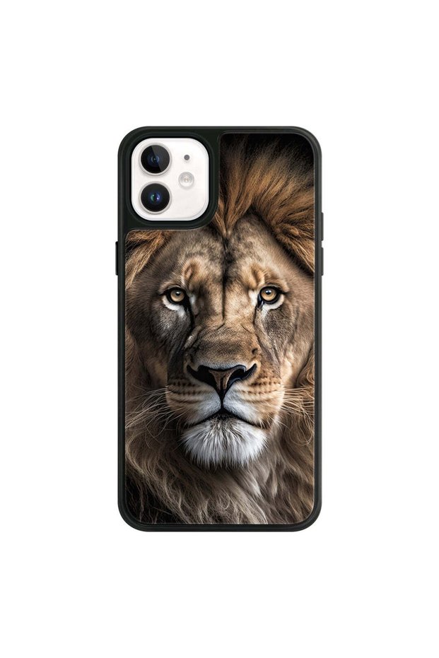 Galatasaray Lion Nobility Glass Phone Case Compatible with iPhone 11