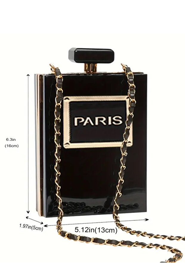 Parfüm Şeklinde Akrilik Çanta - 8