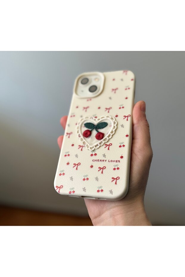 حافظة آيفون 13/14 متوافقة مع الكرز - 3