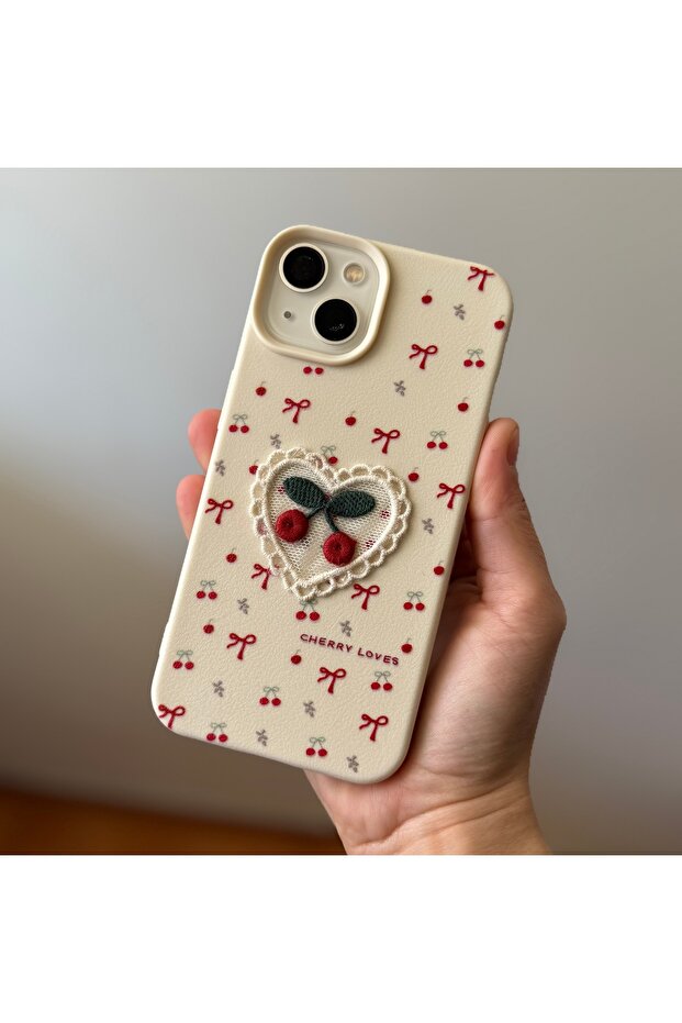 حافظة آيفون 13/14 متوافقة مع الكرز - 4