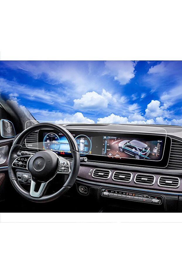 Mercedes Gle 2019-2025 Compatible Model Indicator and Touch Information Display Compatible 9H Nano Screen