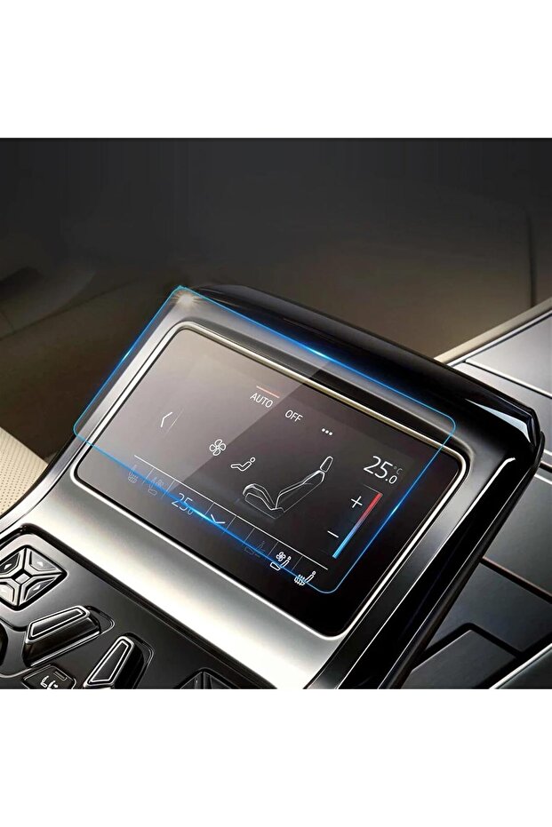 لوحة تحكم مكيف الهواء موديل Audi S8 2023-2024 متوافقة مع واقي شاشة نانو 9H