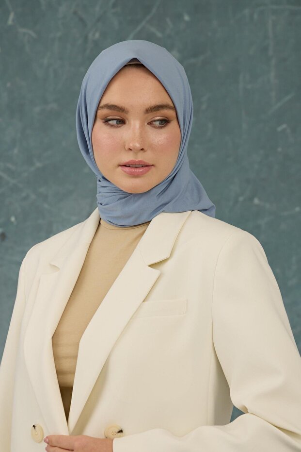 Taş Rengi Comfy Yok Eşarp - 10001-25 - 3