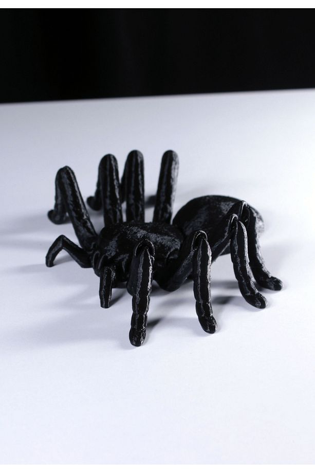 Tarantula Örümcek Figür Oyuncak (SİYAH) - 5
