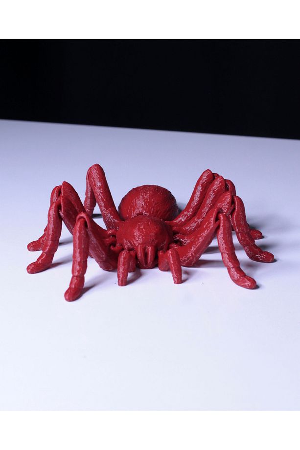 Tarantula Örümcek Figür Oyuncak (KIRMIZI) - 3