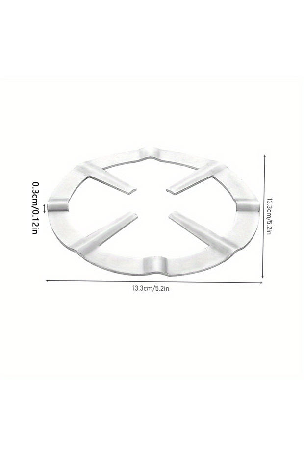 1PC silver Stainless steel hob Multifunctional high temperature resistant rugged moka pot hob Coffee