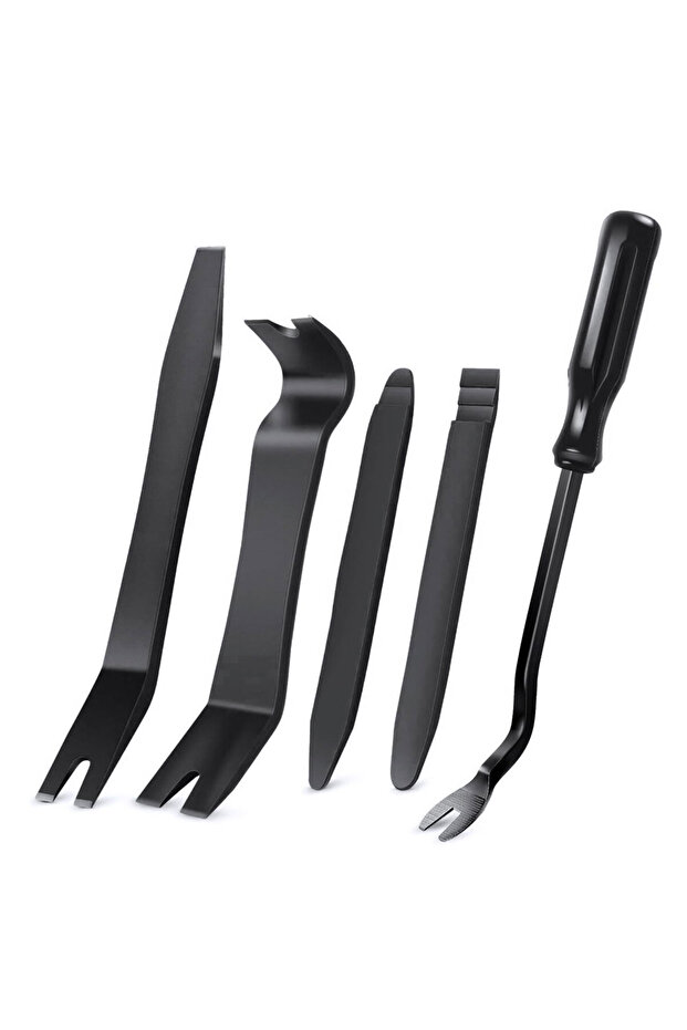 Black 5PCS For Tesla Model 3 Highland Car Door Lights Car Trim Removal Tool Kit Auto Clip Removal Pr