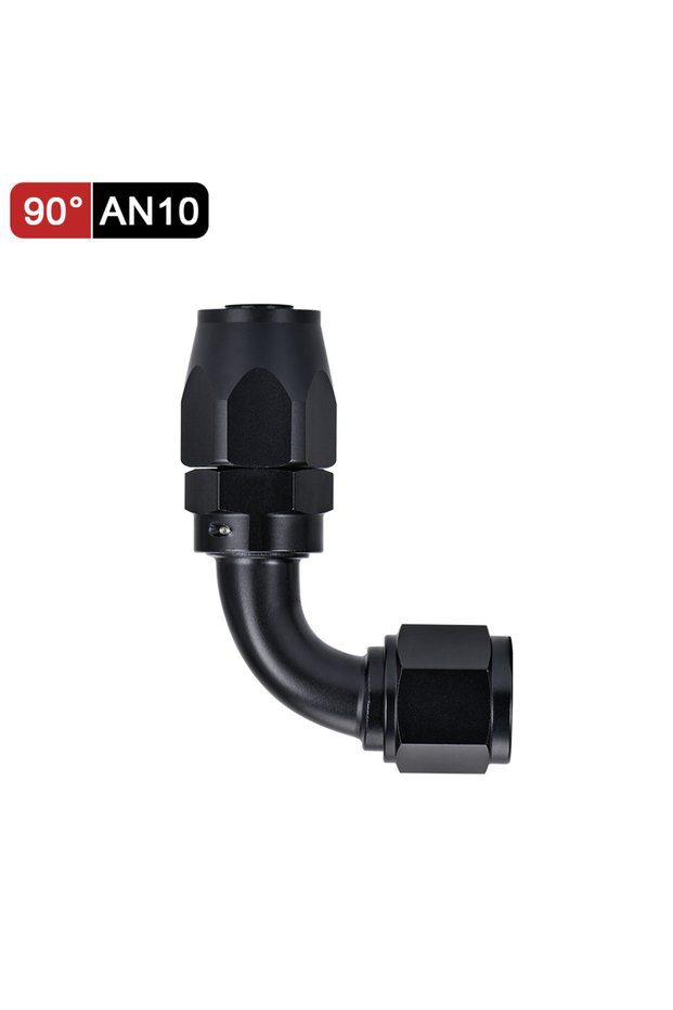 90 Degre AN10 Universal AN4 AN6 AN8 AN10 AN12 AN16 Straight 45 90 120 180 Degree Oil Fuel Swivel Hos