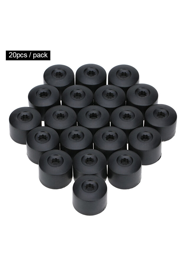 20Pcs 17mm Car Wheel Nut Cover Bolt Cap Removal Tool for VW Golf Bora Passat Bolt Heads Protect C...