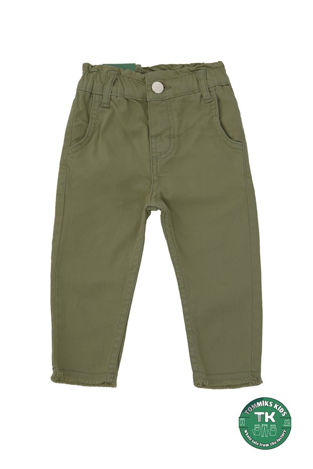 Baby Girl's Trousers with Tassel Legs