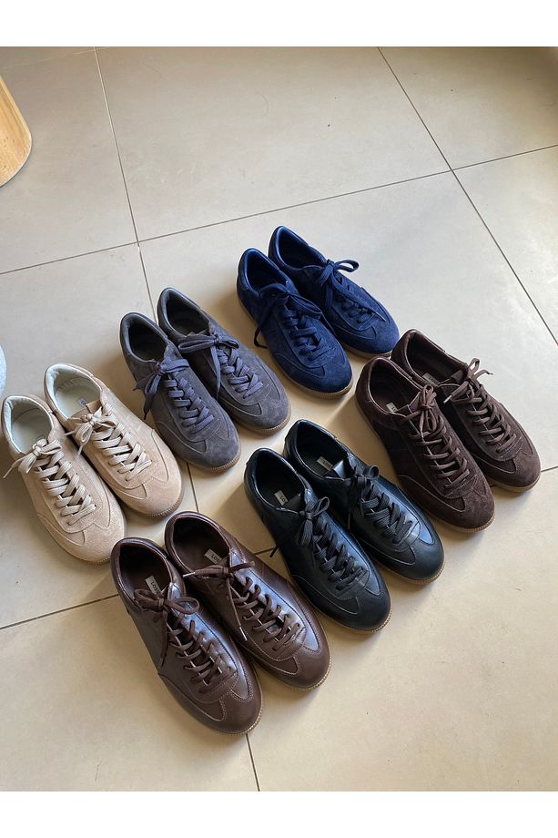 GERÇEK SÜET KAHVE SNEAKER - 4