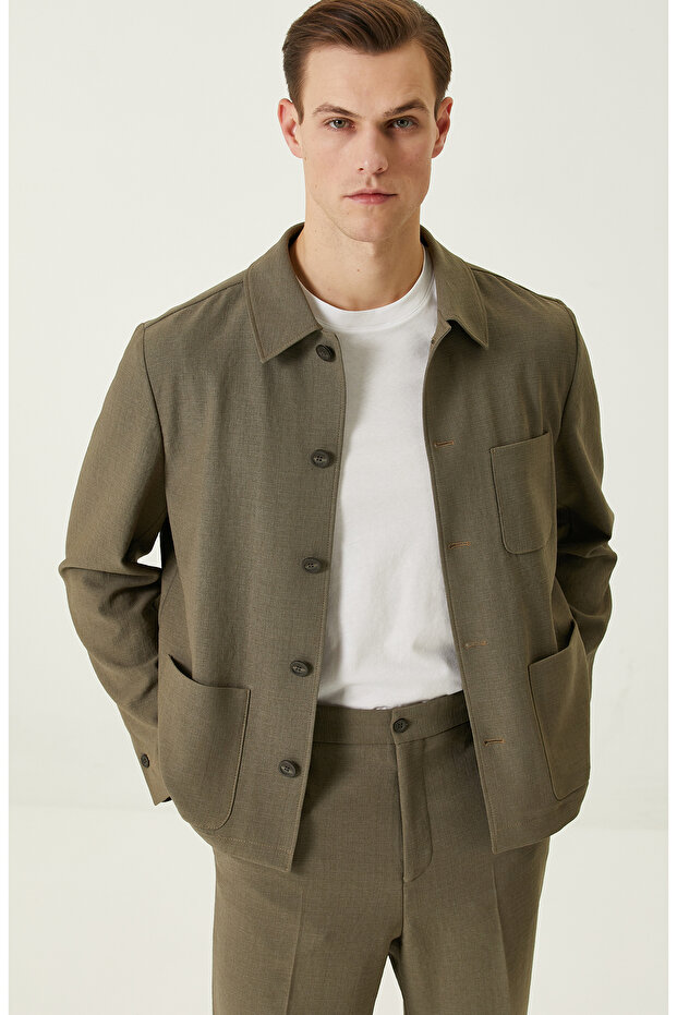 Haki Erkek Ceket - 2