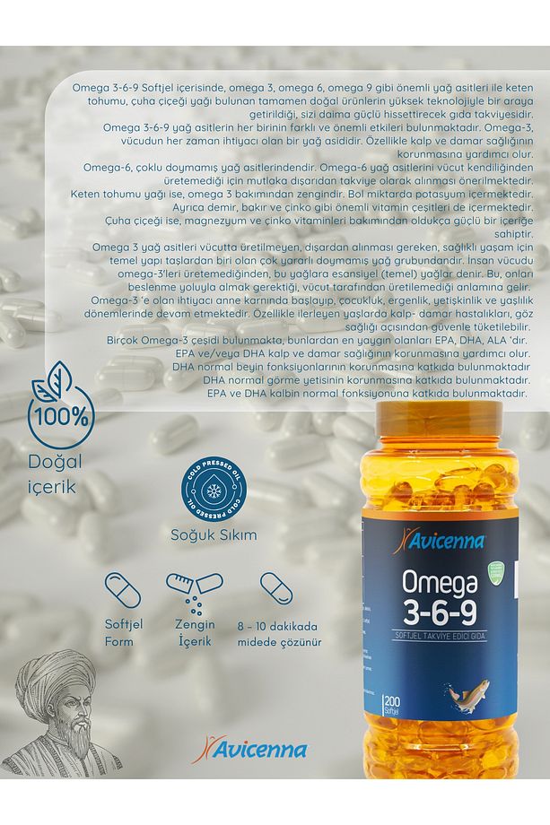 Omega 3-6-9 200 Soft Jel - 2
