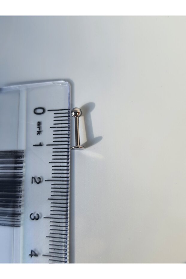 Top Çubuk Çelik Piercing Helix Lobe Tragus Rook Kıkırdak - 6