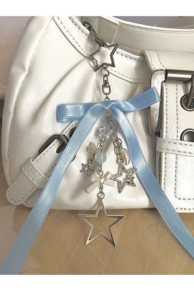 Star Eclipse Ribbon Y2k Çanta Charmı - 2