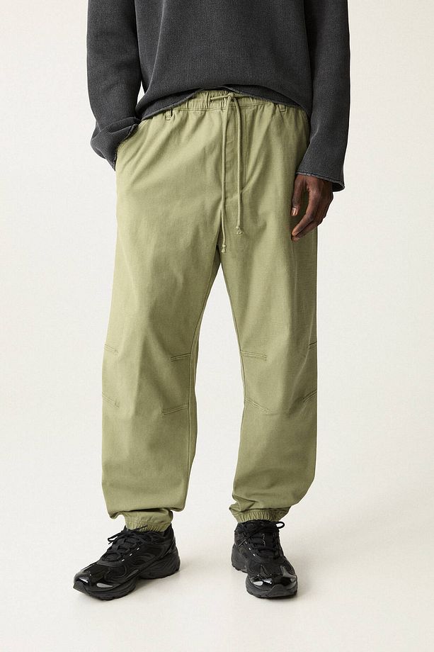 Dokulu jogger pantolon - 2