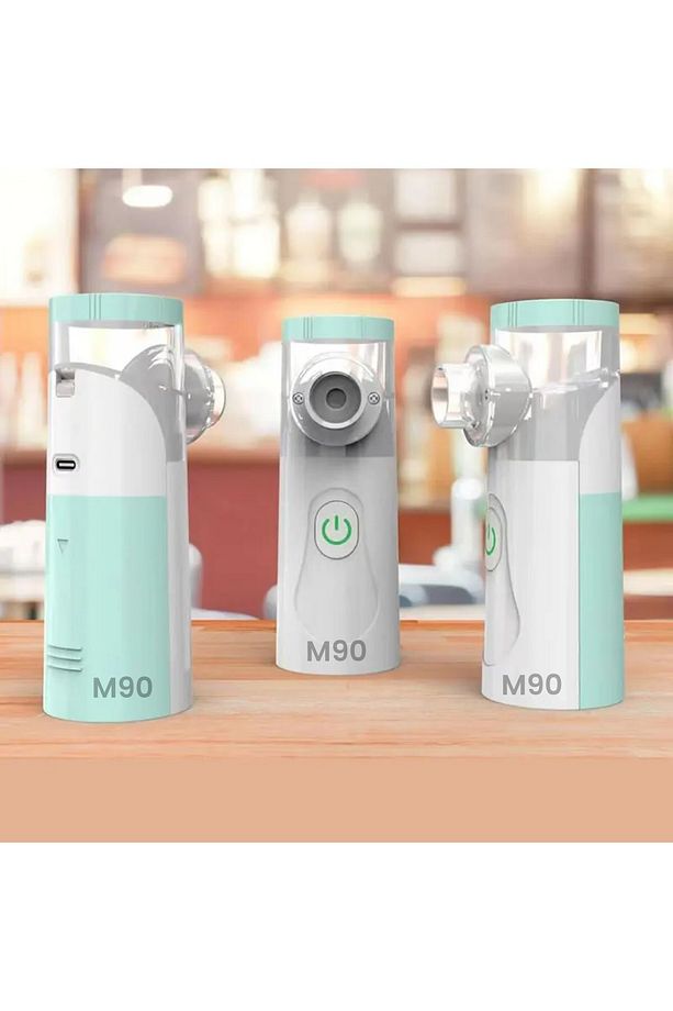 Yetişkinler Ve Çocuklar Için Şarj Edilebilir Taşınabilir Mesh Nebulizatör Portatif Yedek Başlıklı - 3