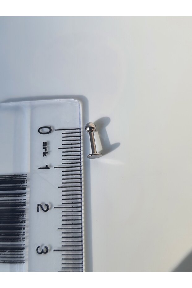 Top Çubuk Çelik Piercing Helix Lobe Tragus Rook Kıkırdak - 4