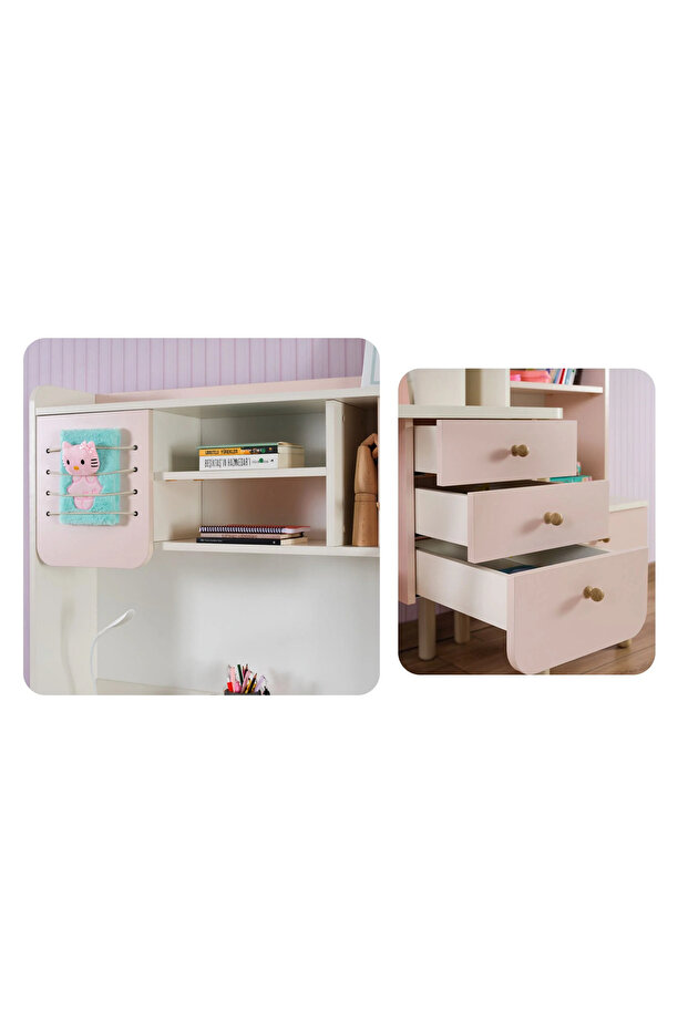 Sofia Çalışma Masası Üst Modül (Büyük) - 4