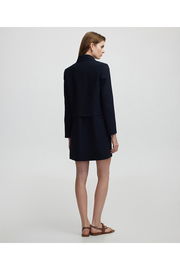 Metal düğmeli ceket - 6