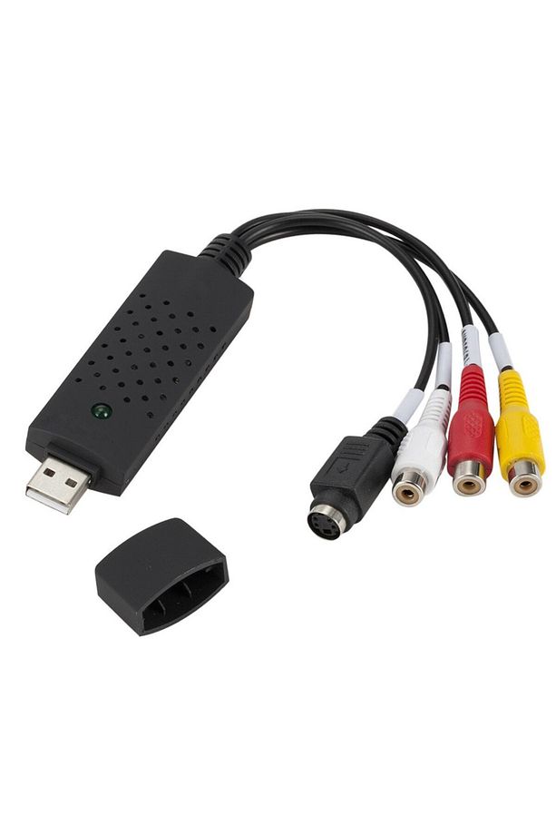 Usb Rca Capture Easycap Kamera Uydu Kayıt Kartı Video Kayıt Analog Kaydedici Görüntü - 7