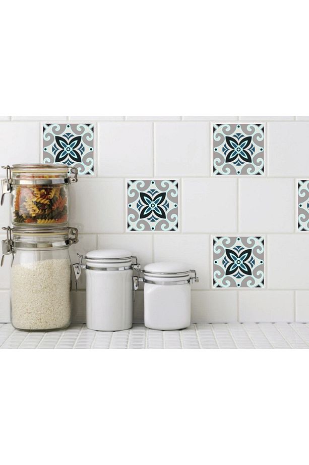 Mutfak Ve Banyo Fayans Sticker - 12 Adet - 2