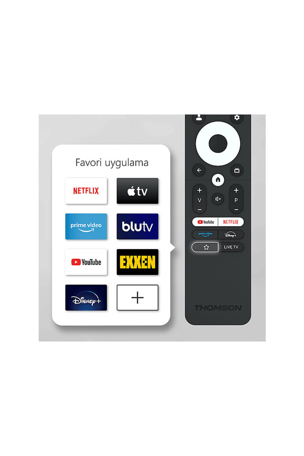 43FG2S14 43 inç 109 Ekran Uydu Alıcılı Google Smart FHD LED TV - 9