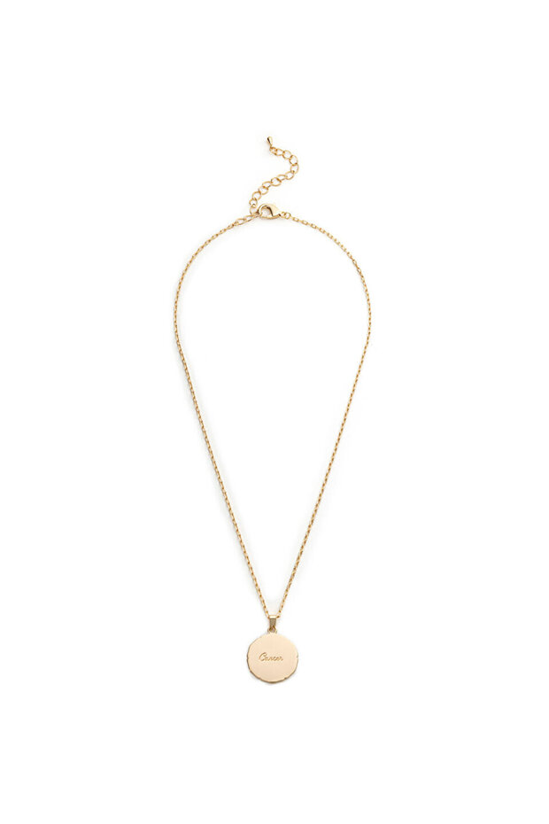 YENGEÇ BURCU TEMALI KOLYE - 3