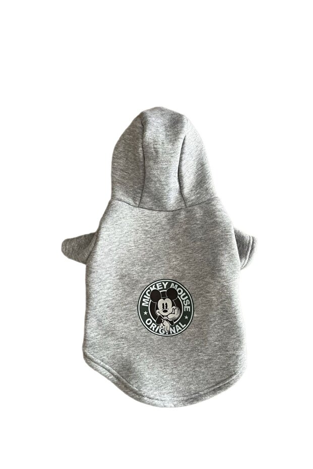 Mickey Gri Köpek Sweati - 1