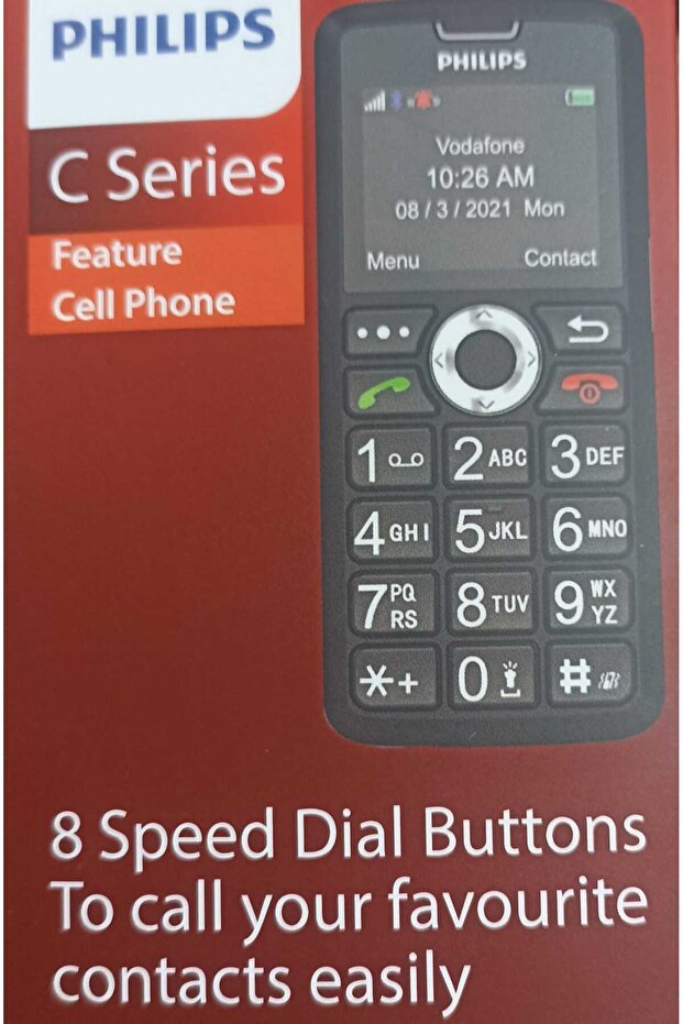 PHİLİPS TUŞLU TELEFON - 1