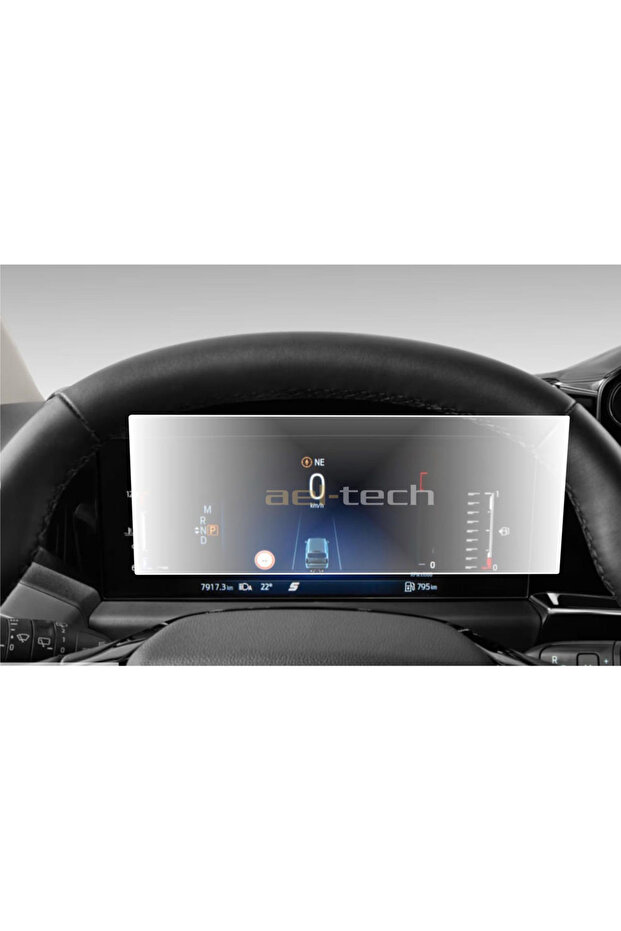 واقي شاشة نانو متوافق مع العرض الرقمي المخصص لسيارة Ford Tourneo 2024 2025 - 2