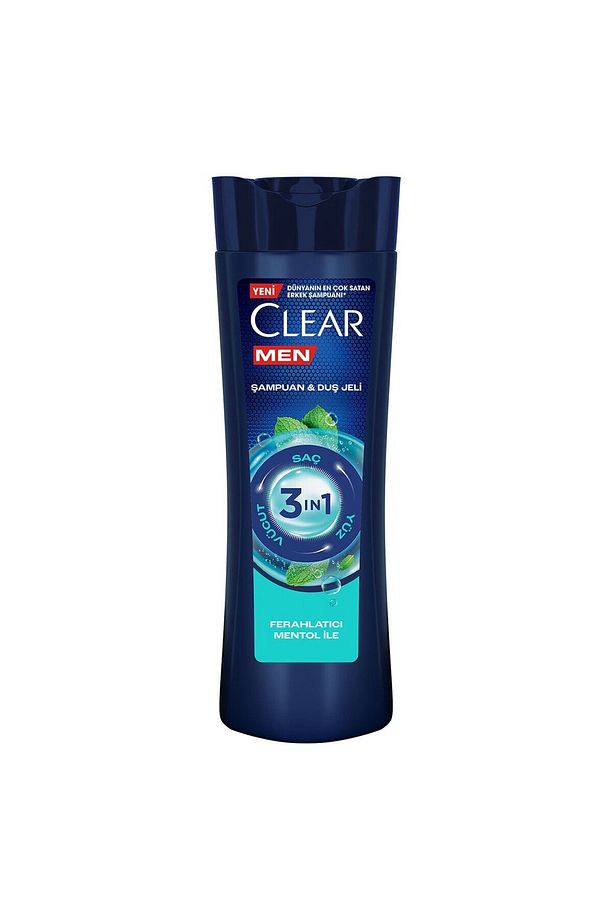 350 ml Men Şampuan 3in1 Mentol - 1