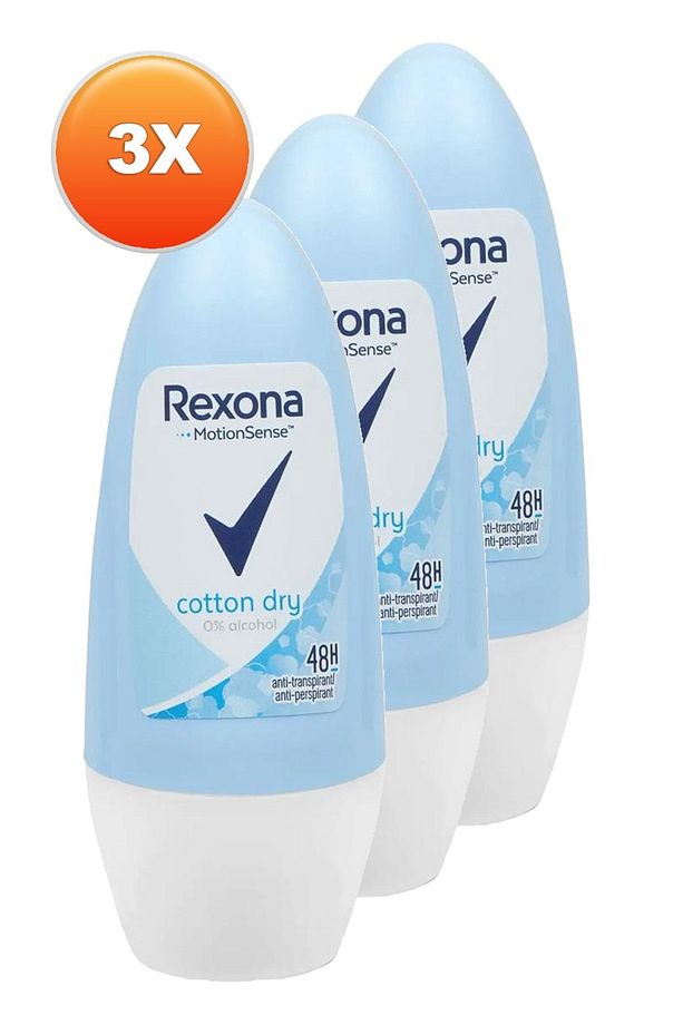Roll-on Cotton Dry 50ml X3 Adet - 1