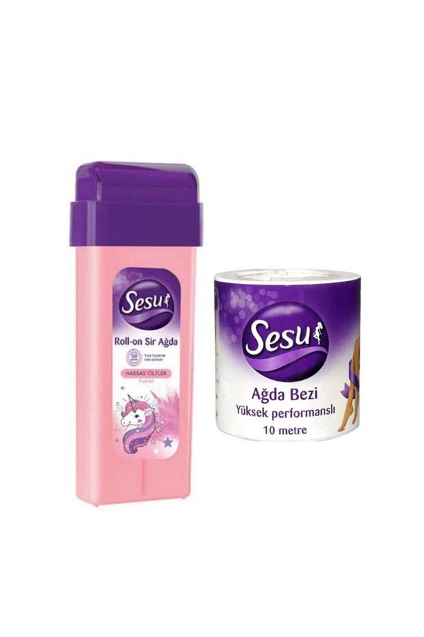 Kartuş Hassas 100 ml X 3 -ağda Bezi 10 Metre Rulo X2 Adet - 2