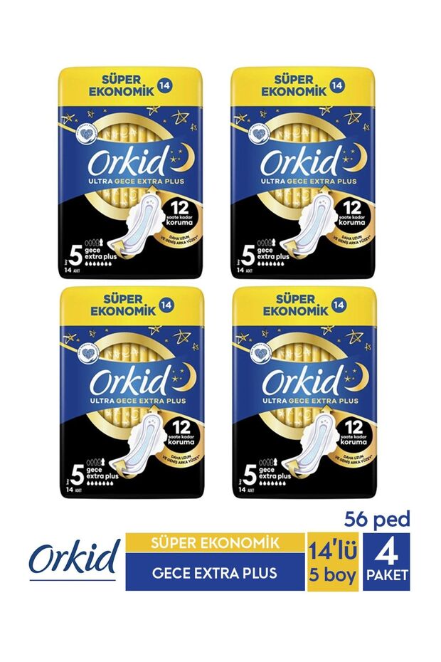 Ultra Extra 4'Lü Gece Ekstra Plus x4 Adet - 1