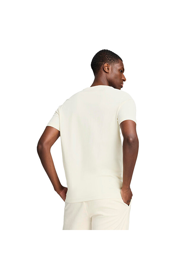 Essentials Elevated Erkek Bej Günlük Stil T-Shirt 69089399 - 2