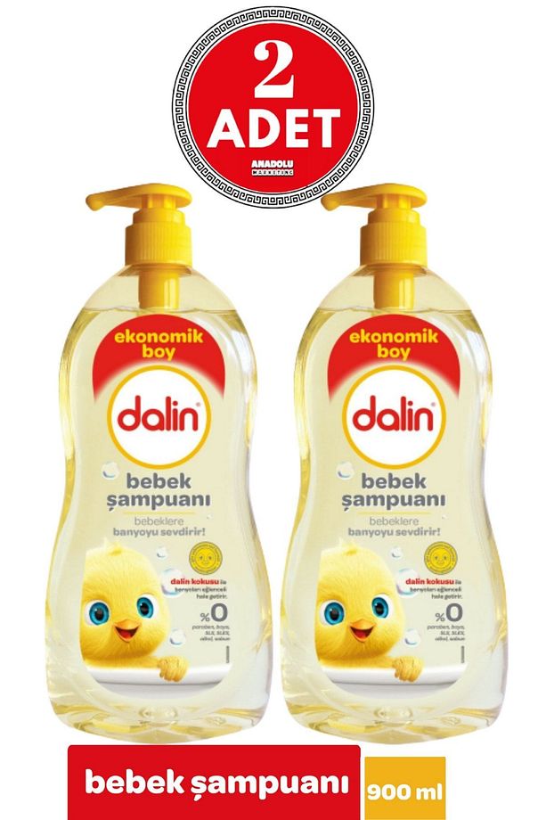 Şampuan 900ml X 2 Adet - 1