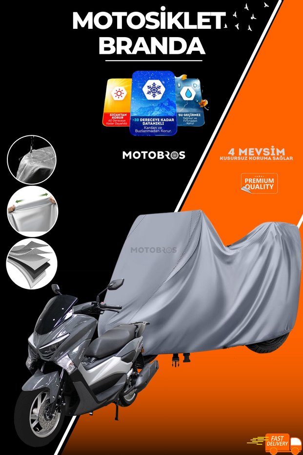 Thermoguard-X Motorcycle Tarpaulin Apec Apx5 Water-Dust Proof Thick Motor Tarpaulin Motor Tent