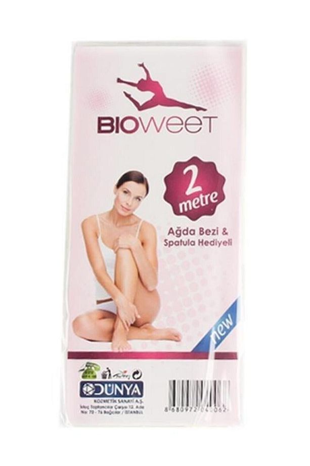 Biowet Ağda Bezi 2 Metre Rulo Spatula Hediye - 1