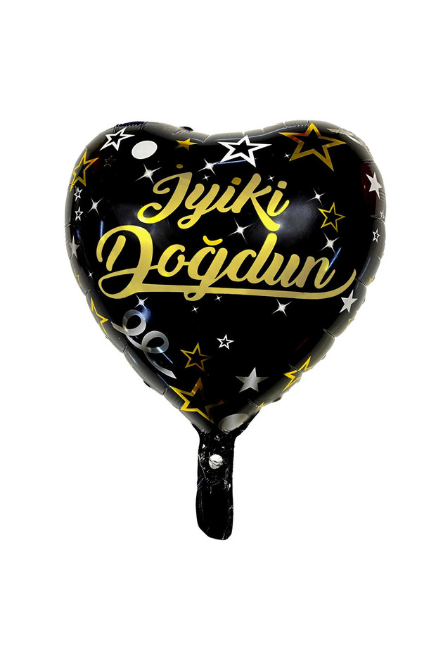 Happy Birthday Written Heart Foil Balloon