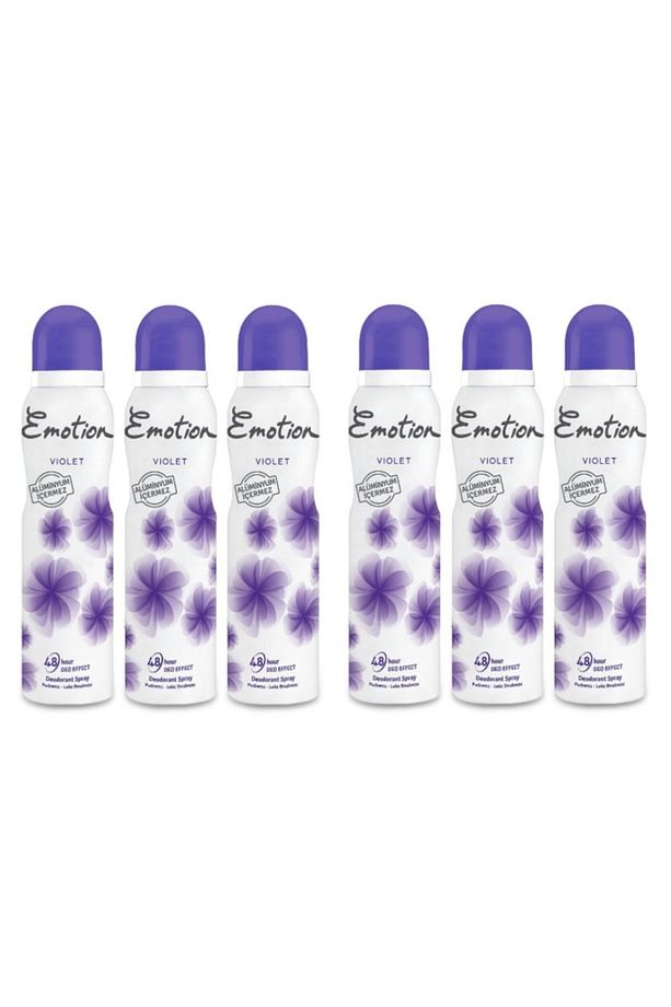 Deodorant 150 ml Violet X6 Adet - 1