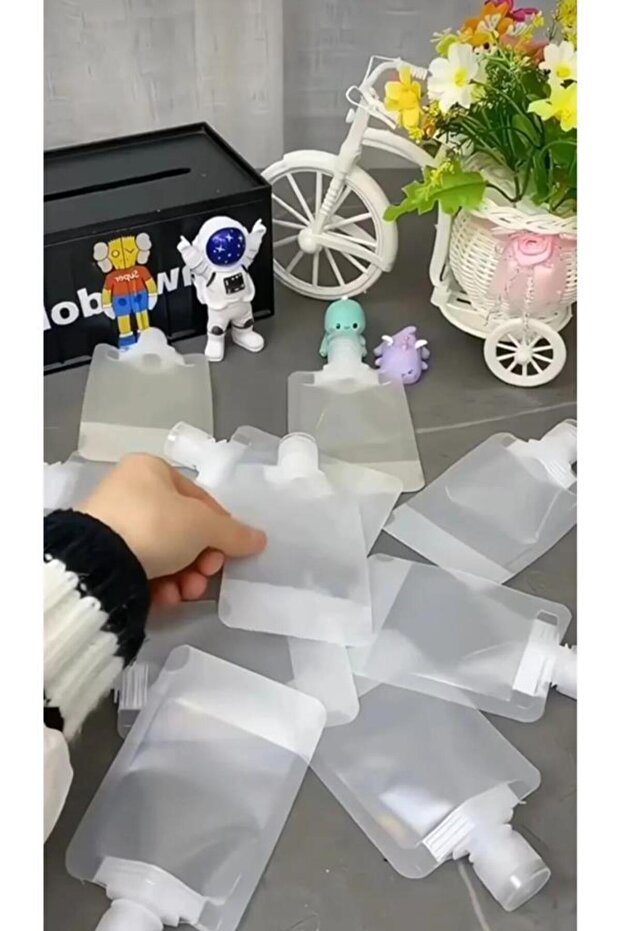 3 قطع من زجاجات الشامبو الكريمية، منظم داخل الحقيبة، حاوية تخزين كريمية