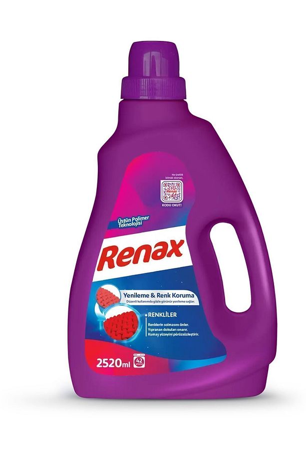 Sıvı Çamaşır Deterjanı Renkliler 2520 ml - 1