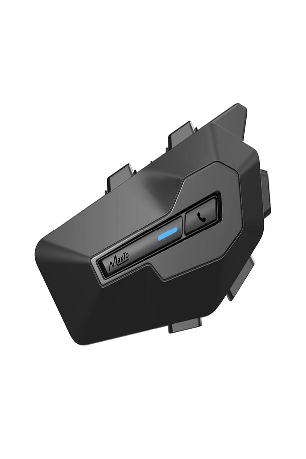 Yeni Model Maxto MX2 Intercom Motosiklet Kask Hoparlörü Bluetooth Intercom Hi-Fi Ses IPX6 - 1