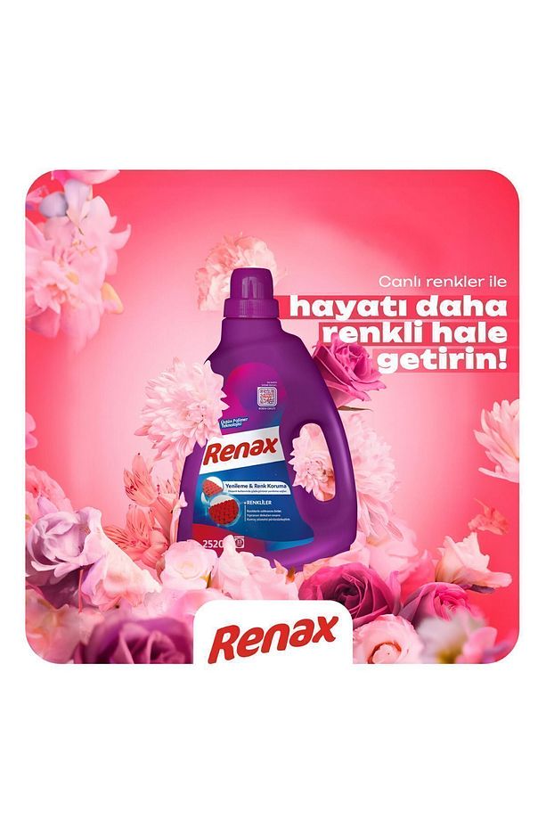 Sıvı Çamaşır Deterjanı Renkliler 2520 ml - 2