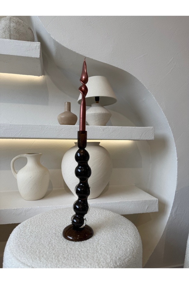 Zigzag Şamdan Mum - 6