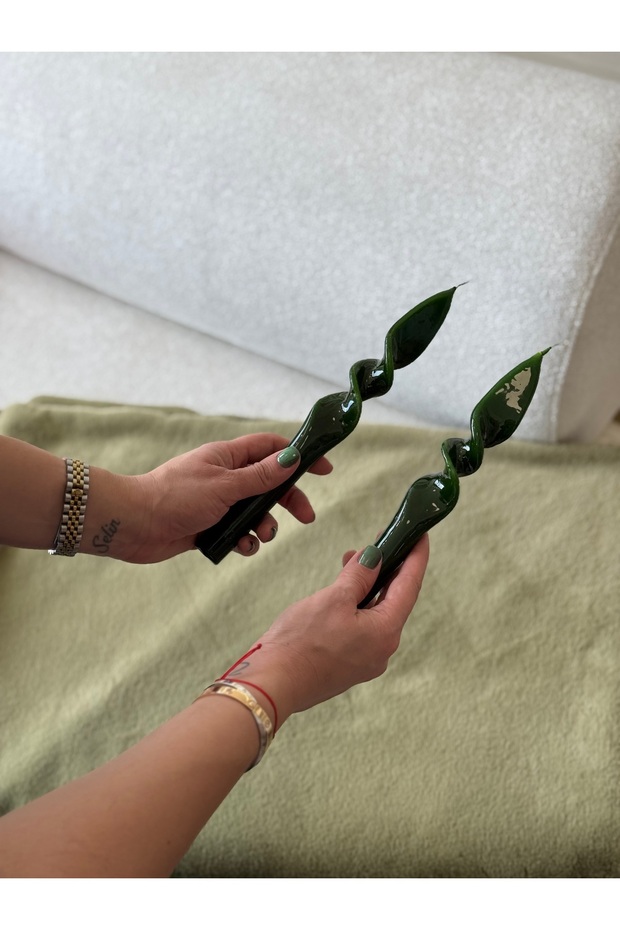 Zigzag Şamdan Mum - 3